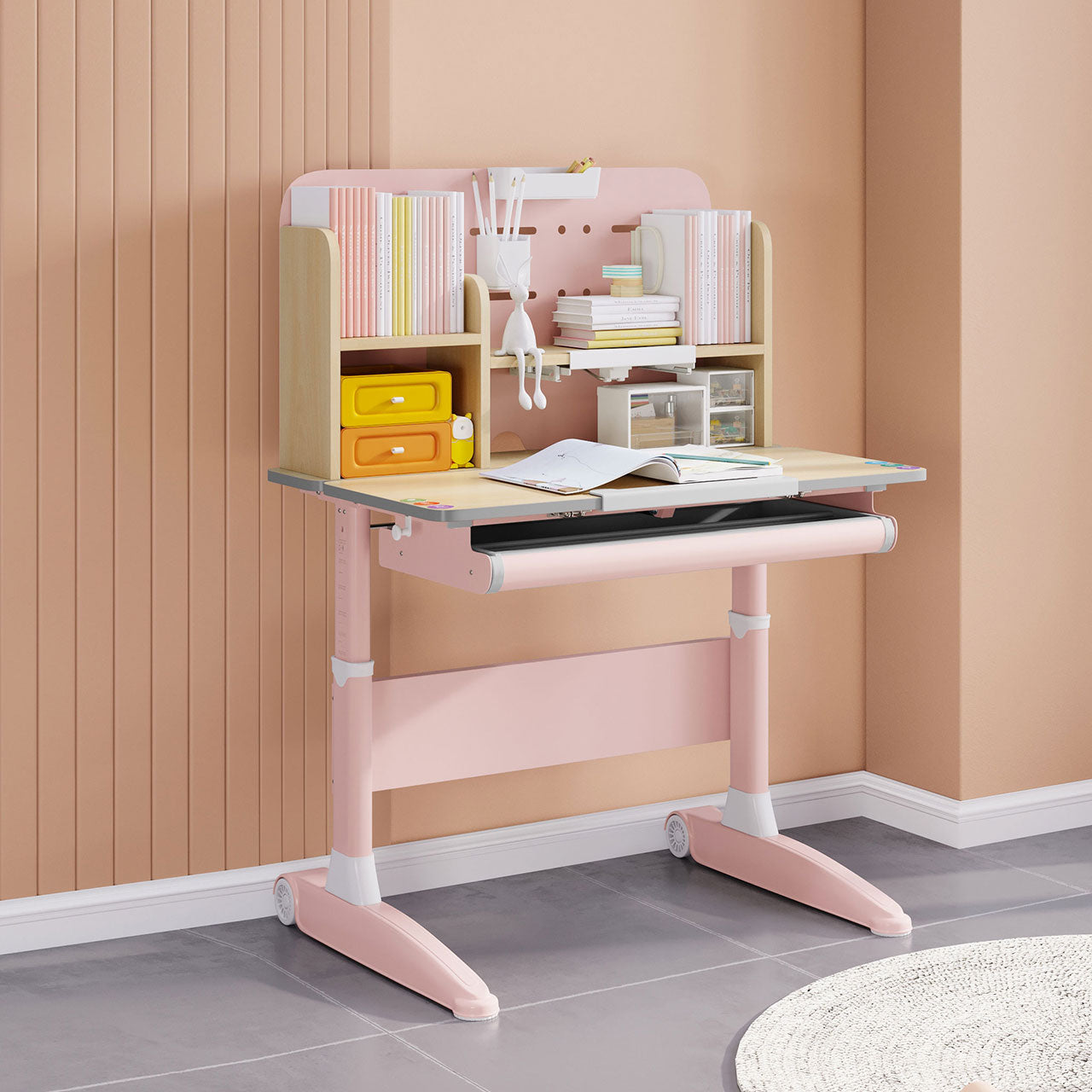 Adjustable Height Fun Study Desk for Children-5