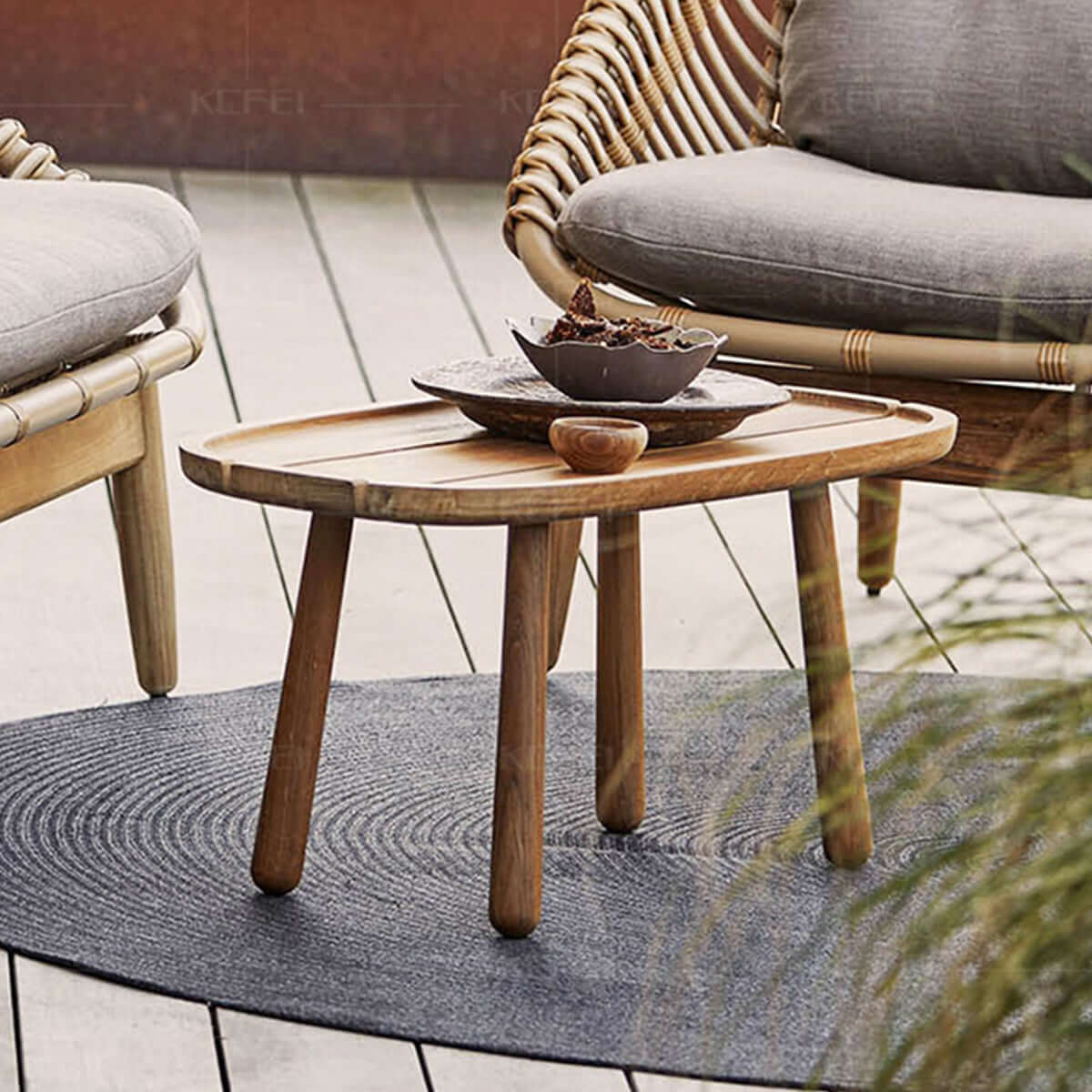 Billy Resort Wooden Coffee Table-6