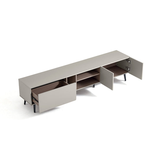 Cappuccino Taupe TV and Entertainment Unit-1