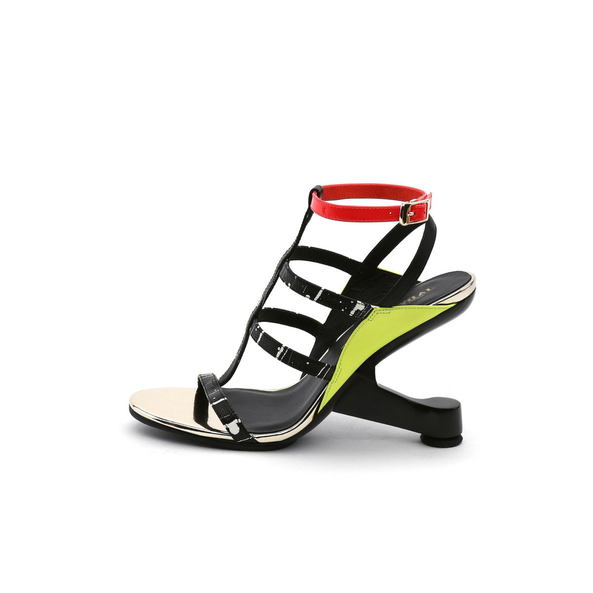 Heel-Less Strappy Gladiator Sandals-6