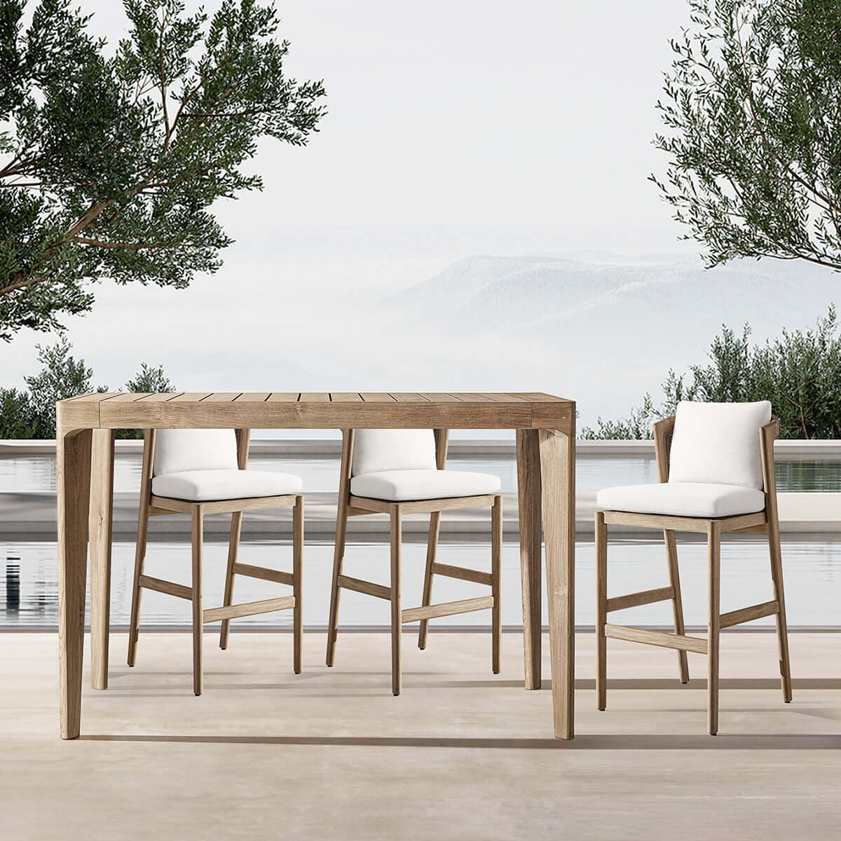 Malta Teak Bar and Counter Stool-6