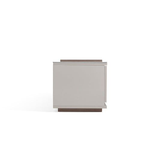 Modern Grey Extendable Entertainment Unit TV Console-1