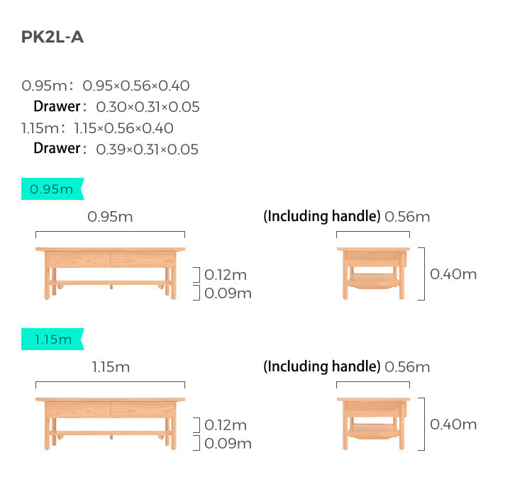 Solid Wood Organic Coffee Table-4