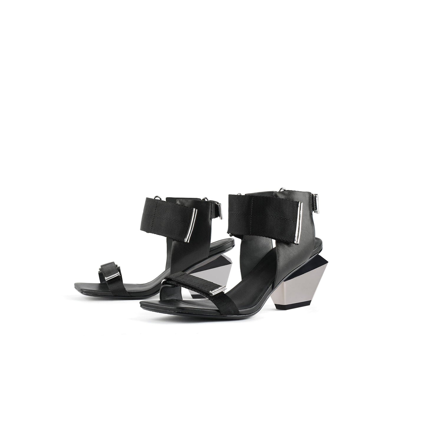 Wave Strap Slip-On Sandals-4