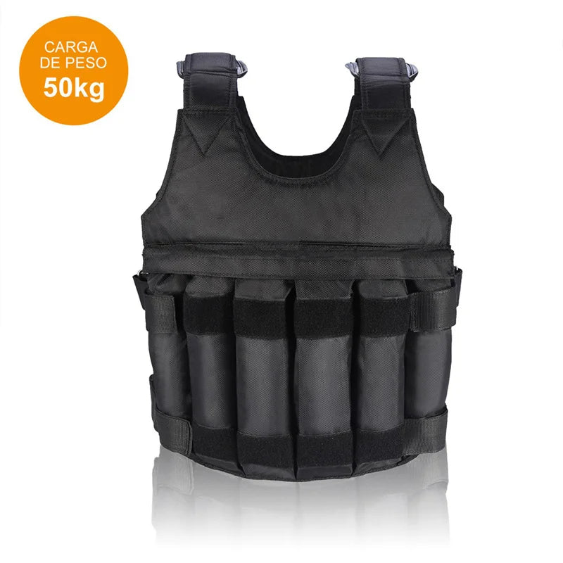 Adjustable 10-40lb Weighted Training Vest - Neoprene Comfort Fit