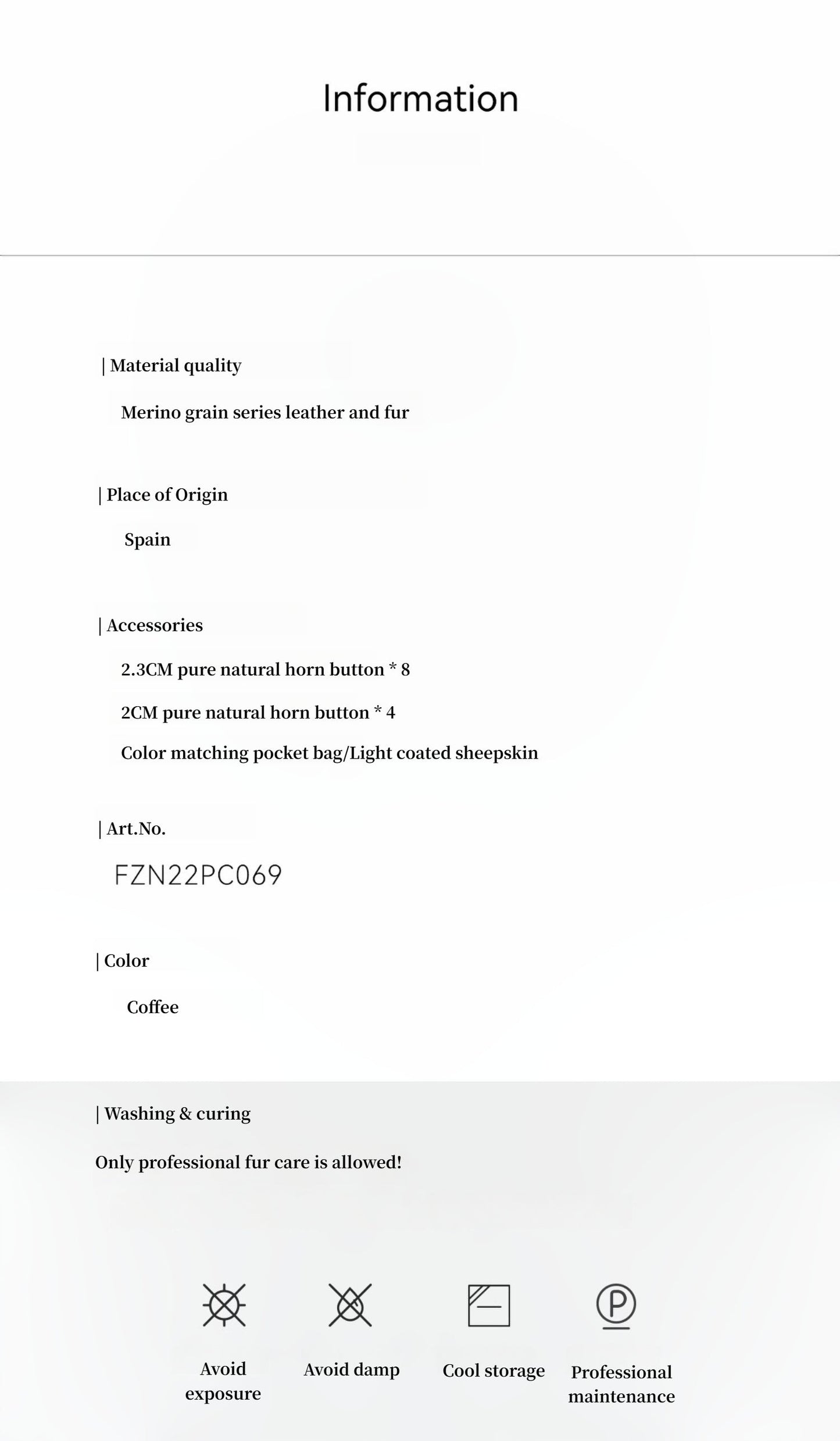 "Corner Coffee" Merino wool sheepskin stand-up collar motorcycle reversible young fur coat for women