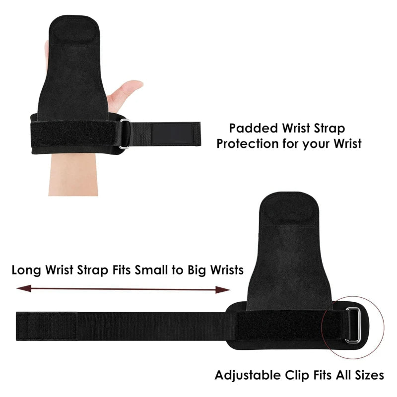 Power Grip Straps for Strength Training