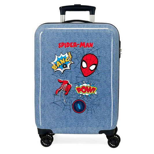 Kabinväska Spider-Man 55 cm, ABS-material, med hjul