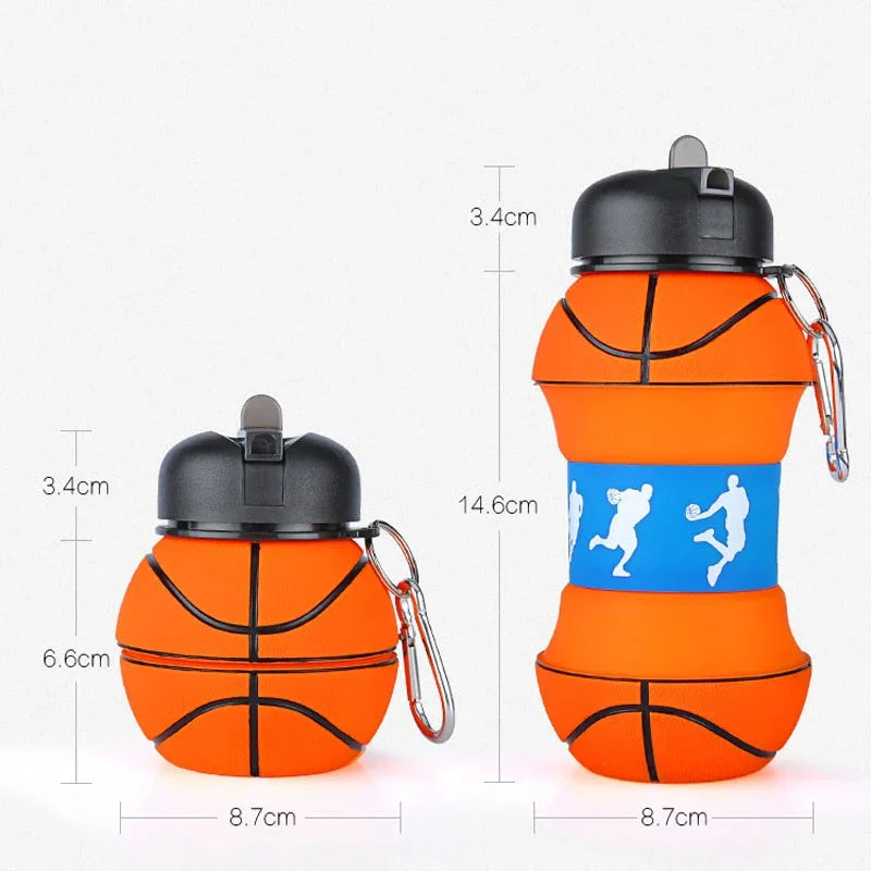 Foldable Sports Ball Bottle