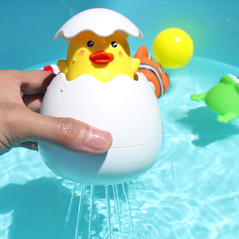 Ägg Sprinkler Badleksak