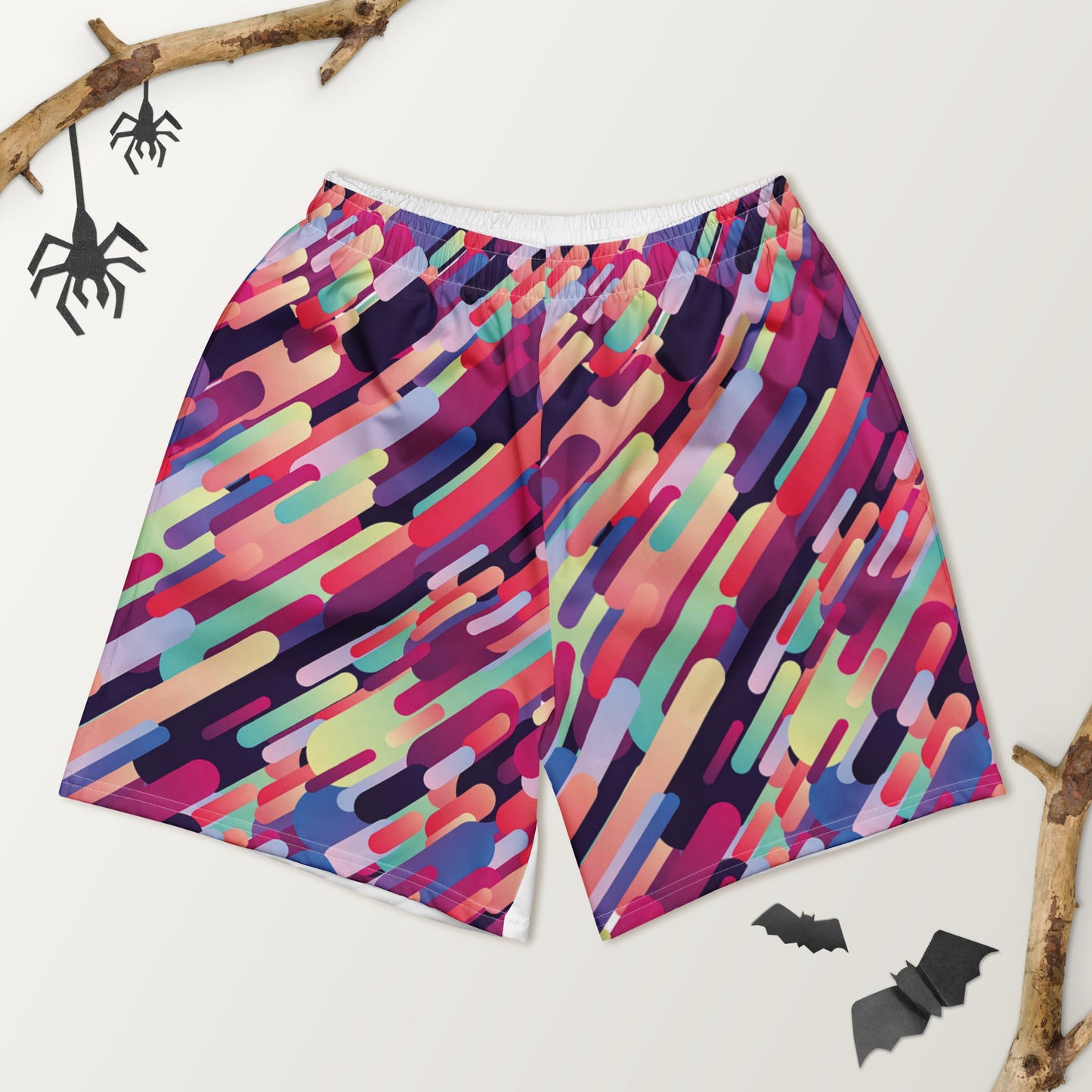 All-Over Print Unisex Athletic Long Shorts