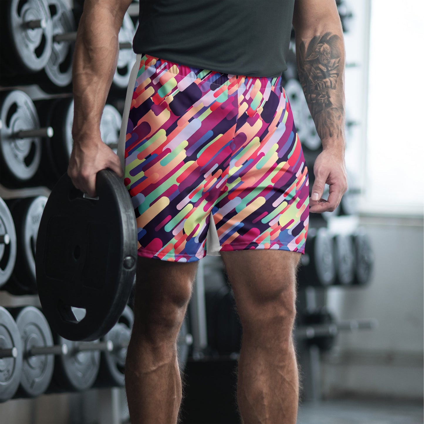 All-Over Print Unisex Athletic Long Shorts