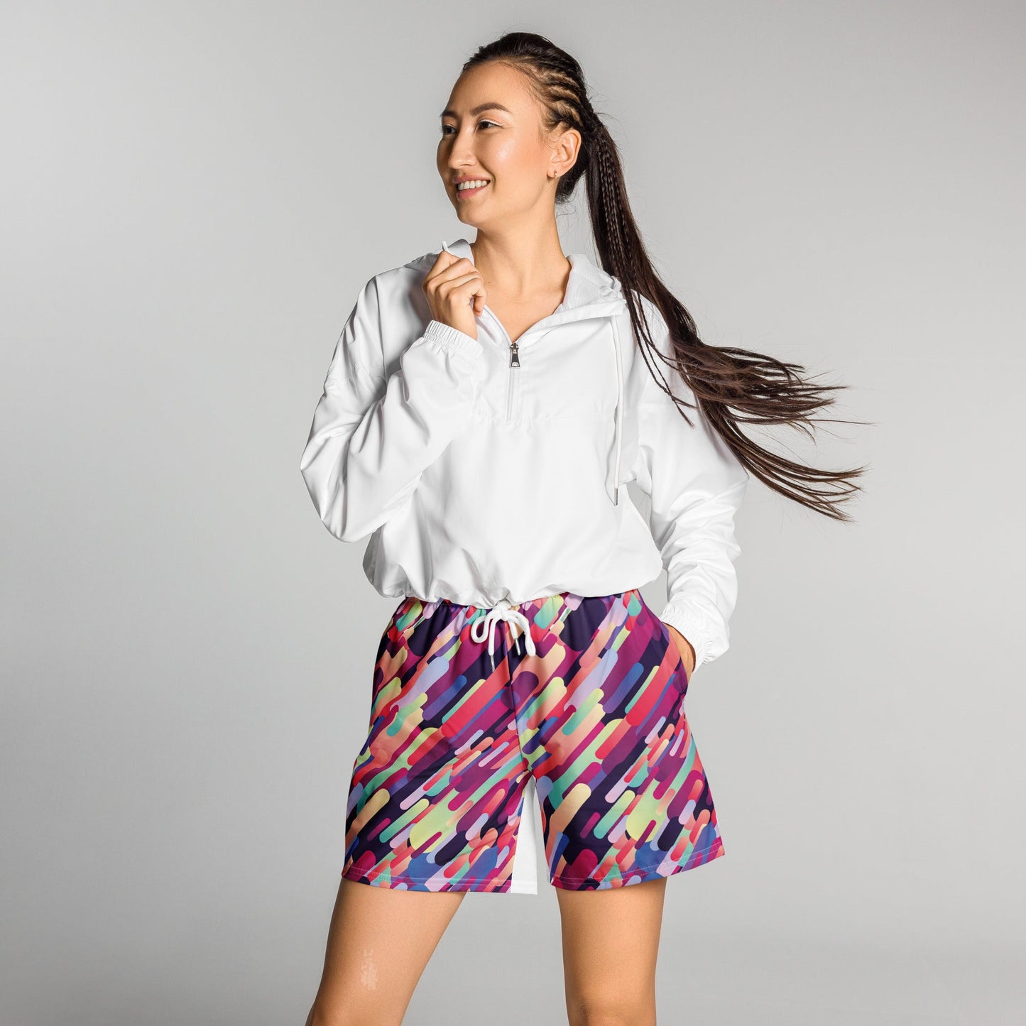 All-Over Print Unisex Athletic Long Shorts