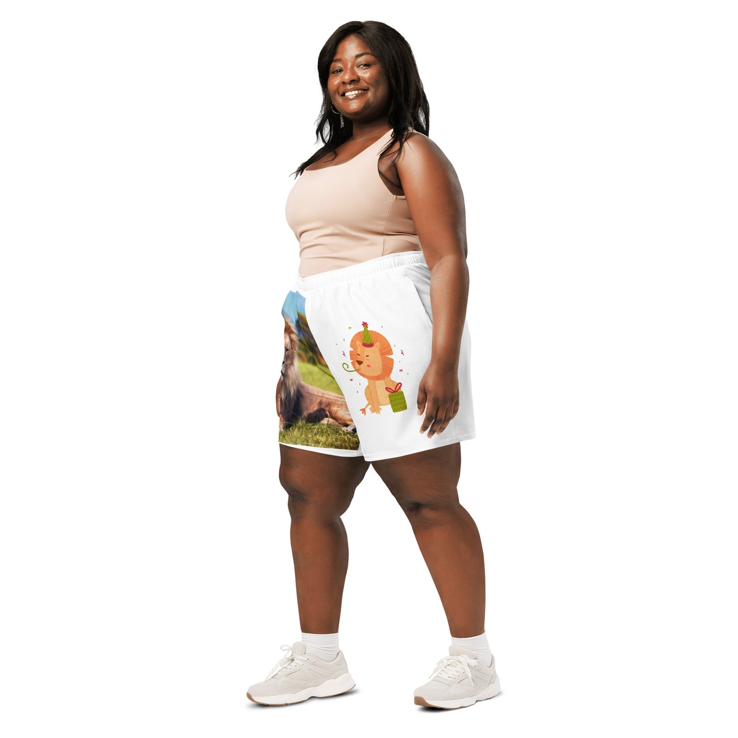 All-Over Print Unisex Athletic Long Shorts