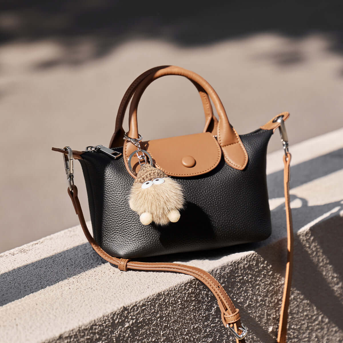 Amelia Top Handle Leather Bag-4