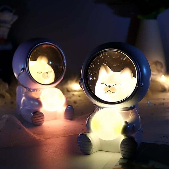 Astronaut LED-nattlampa