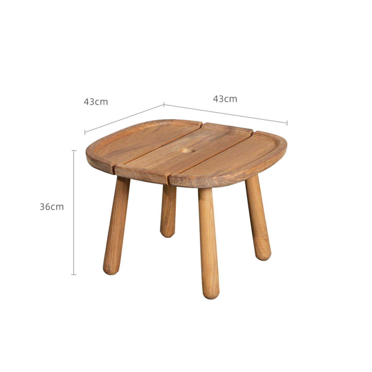 Billy Resort Wooden Coffee Table-3