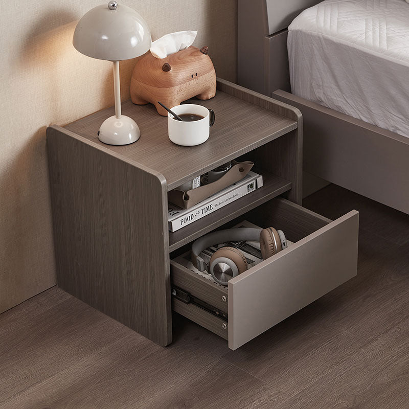 Cappuccino Taupe Bedside Table-4
