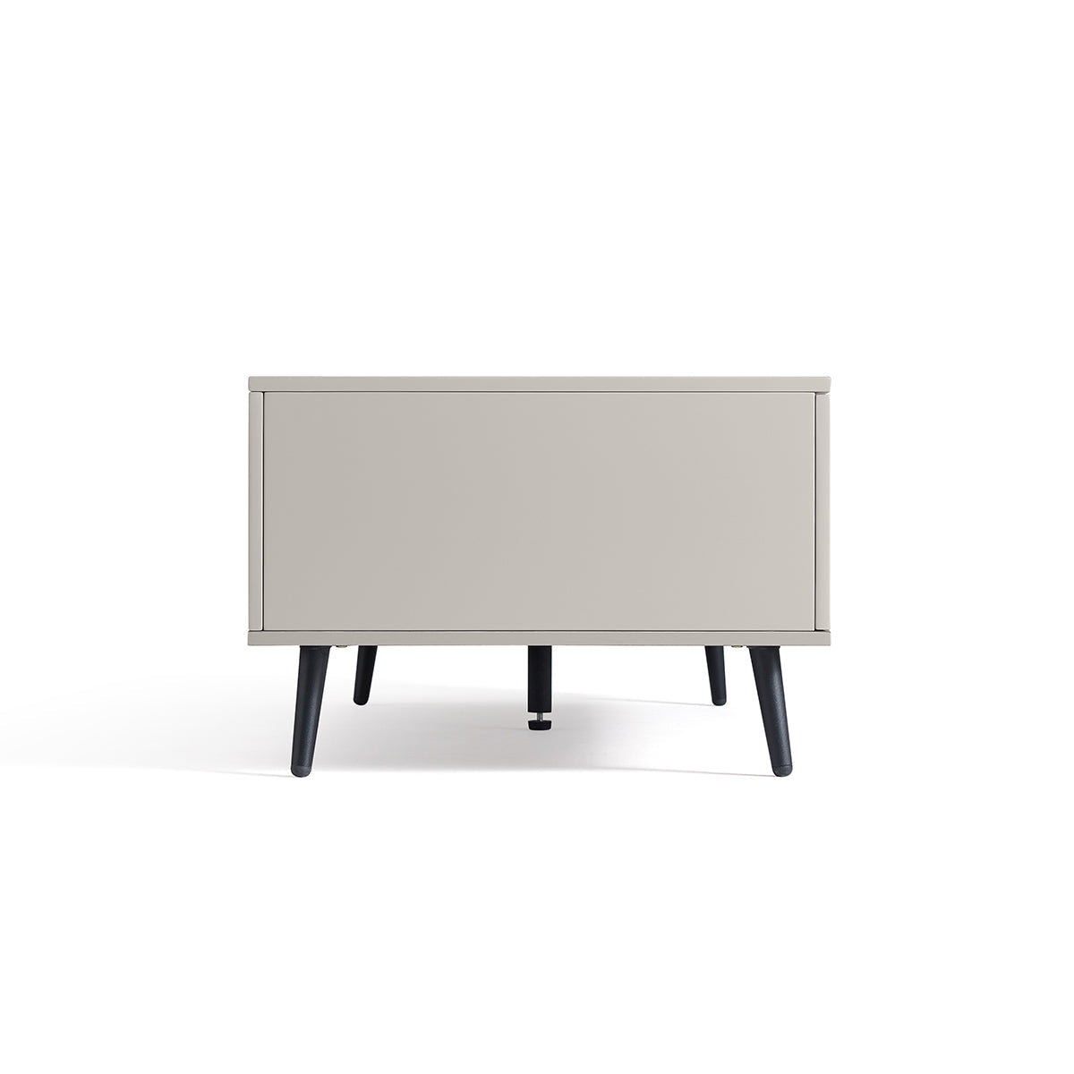 Cappuccino Taupe Coffee Table Cabinet-1