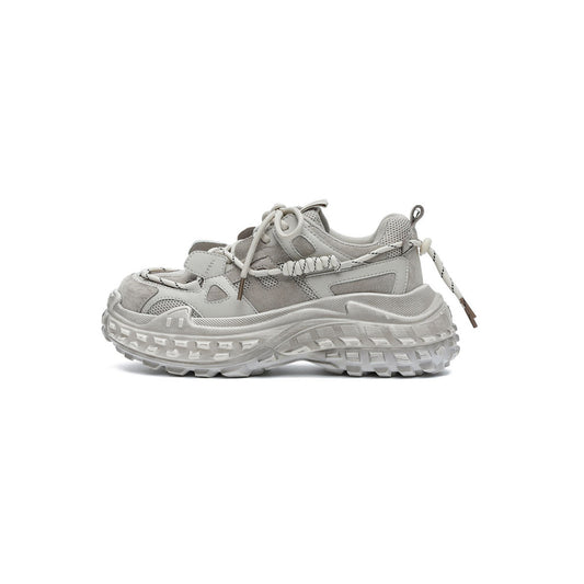 Chunky Sole Grey Performance Sneakers-0