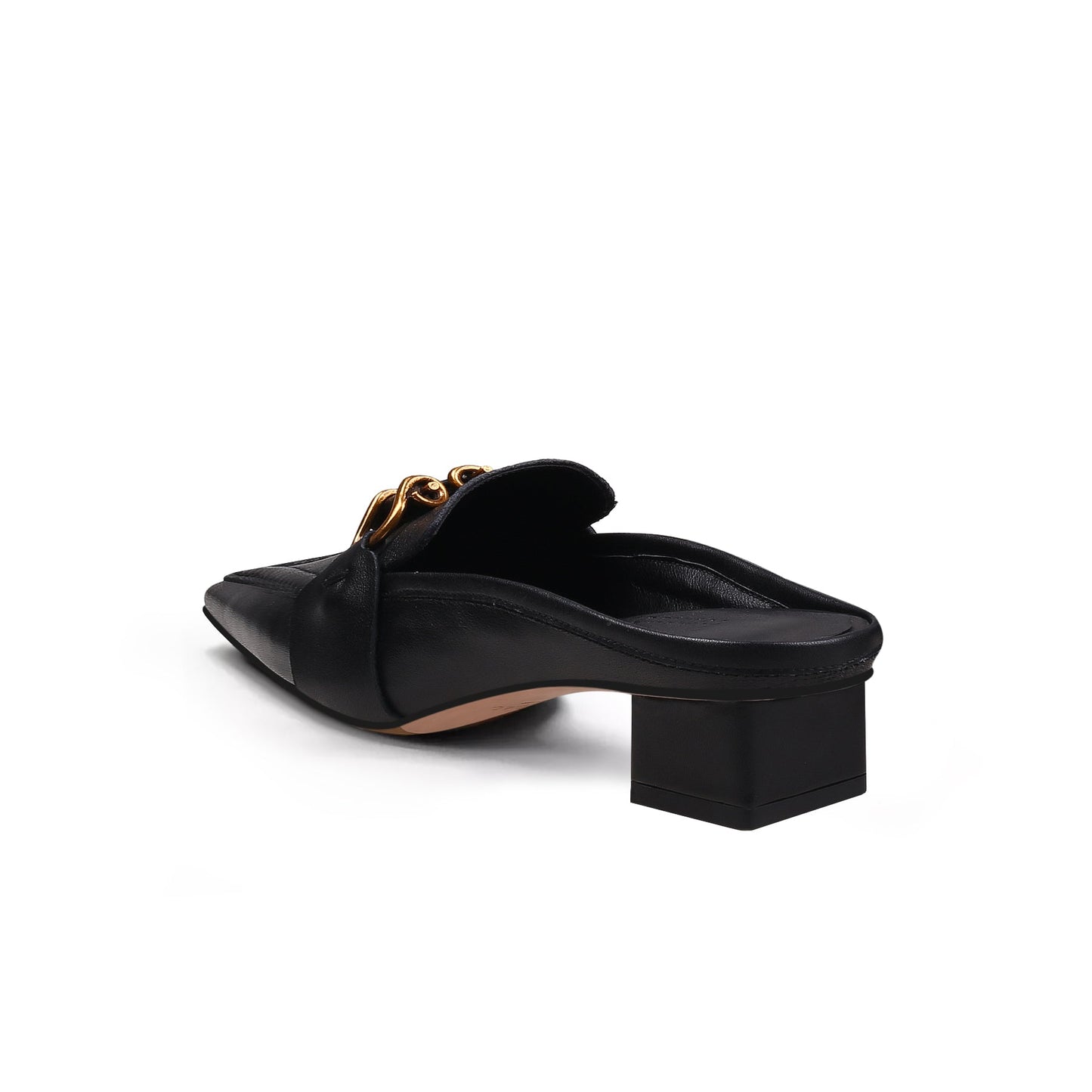 Classic Chain Slip-On Mules-3