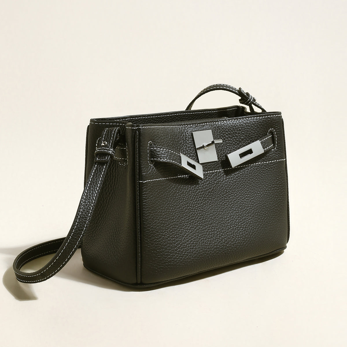 Classic Leather Box Bag-1