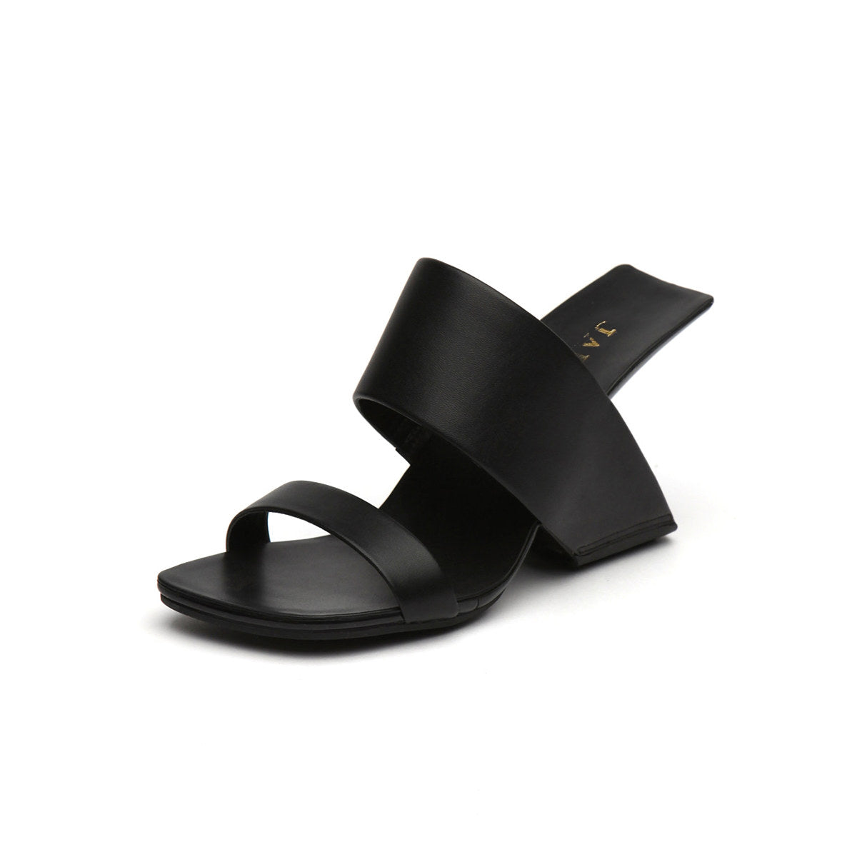 Two-Strap Square-Toe Mules-1