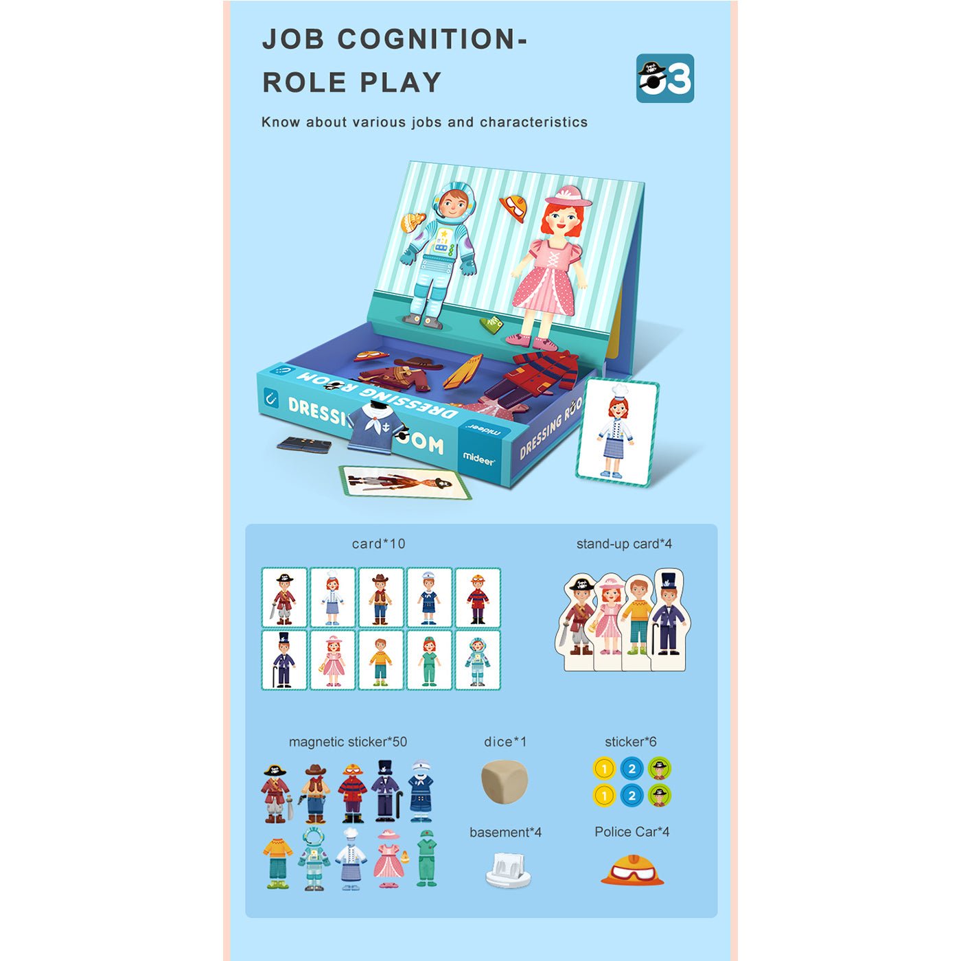 Dressing Room Magenetic Playset-2