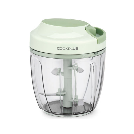 Easy Spin Multifunction 900ml Mint Vegetable Chopper - Effortless Food Preparation-0