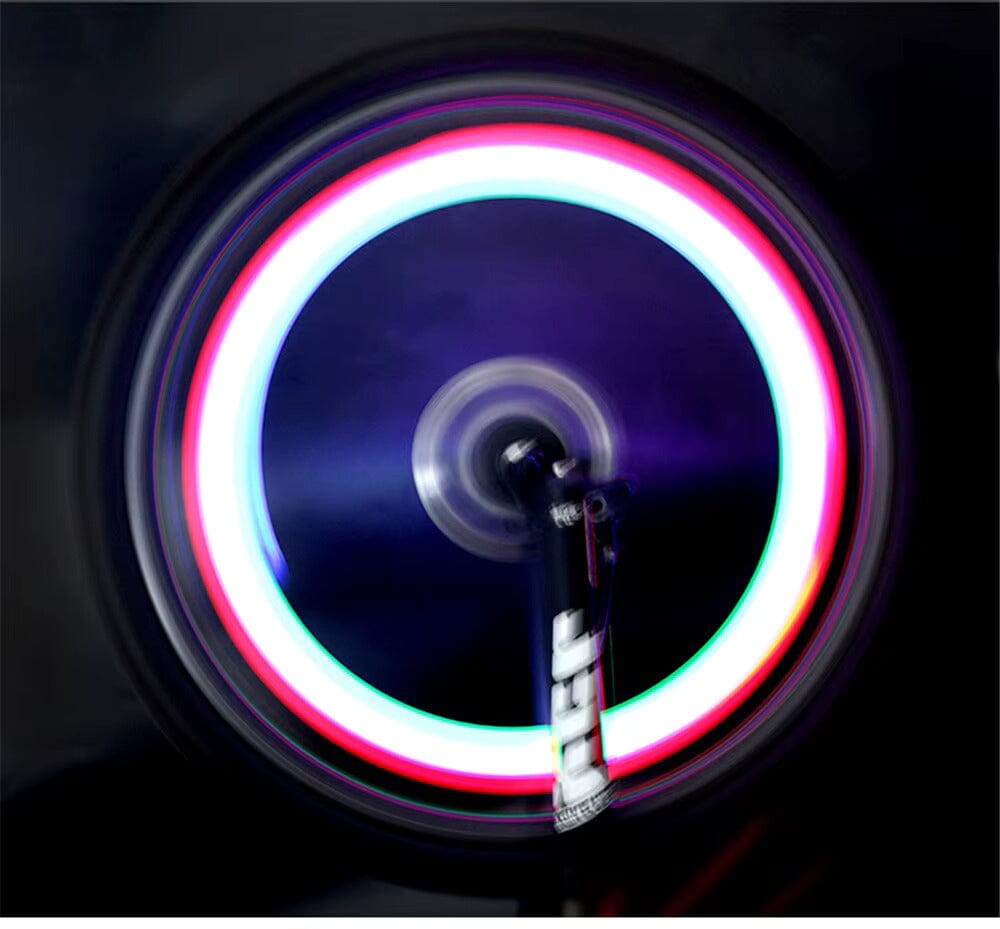 Ekerbelysning – Hot Wheel Spoke Light för Säkra och Färgstarka Cykelturer