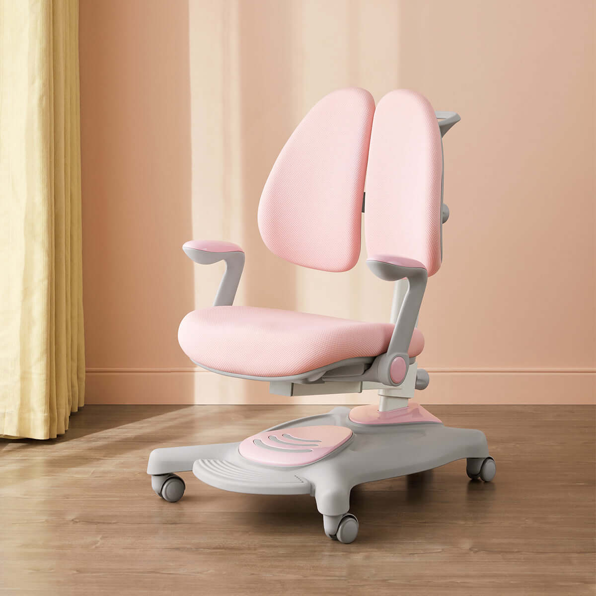 Ergonomic Chair with Double Back Support for Children-5