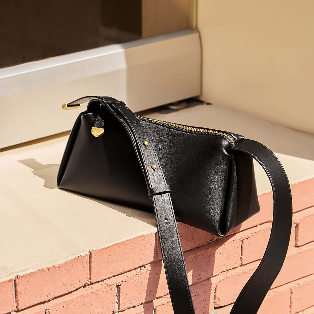 Essentials Only Baguette Shoulder Bag-1