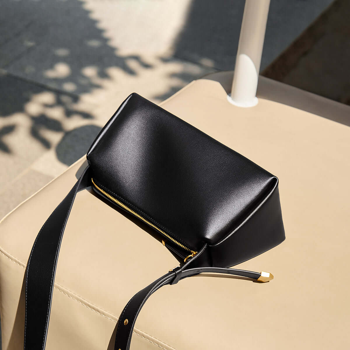 Essentials Only Baguette Shoulder Bag-2