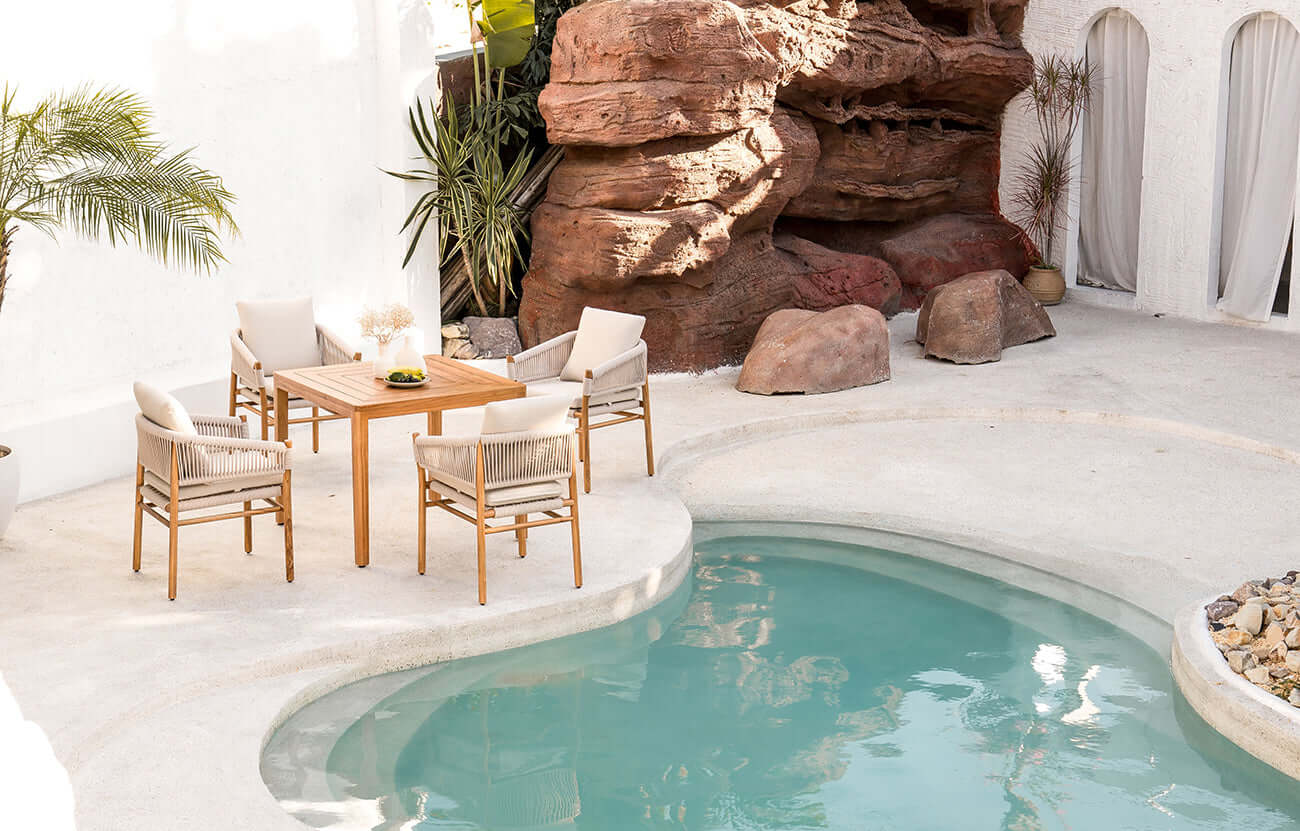 Etimoe Square Teak Table-2