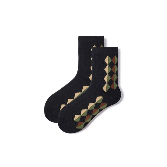 Fall Foliage All-season Women 5pcs Crew Socks Set-1