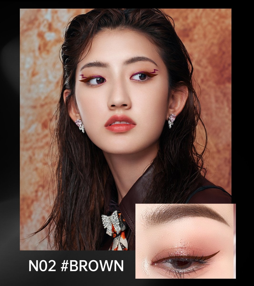 Floating Color Liquid Eyeliner N02 Brown-3