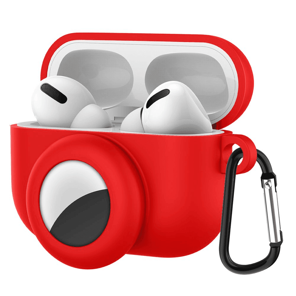 Silikonskydd till AirPods Pro med AirTag-hållare