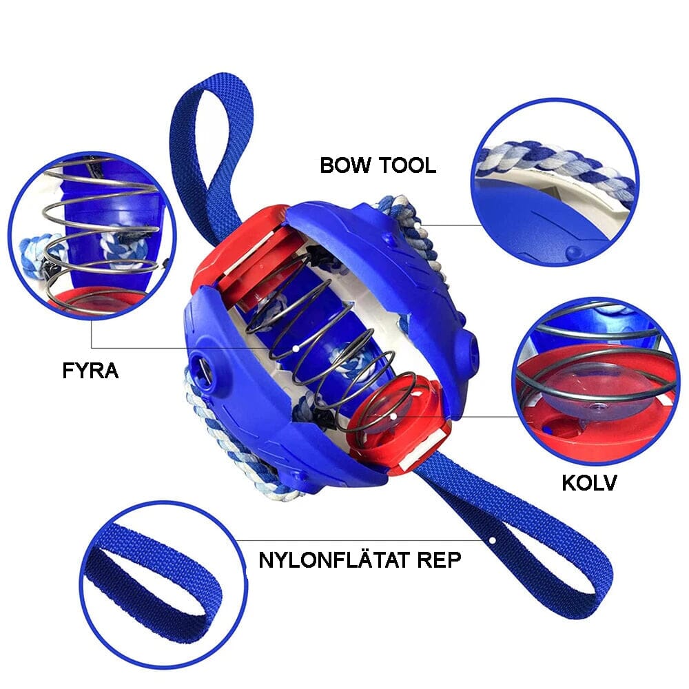 Frisbeeboll - Hundleksak