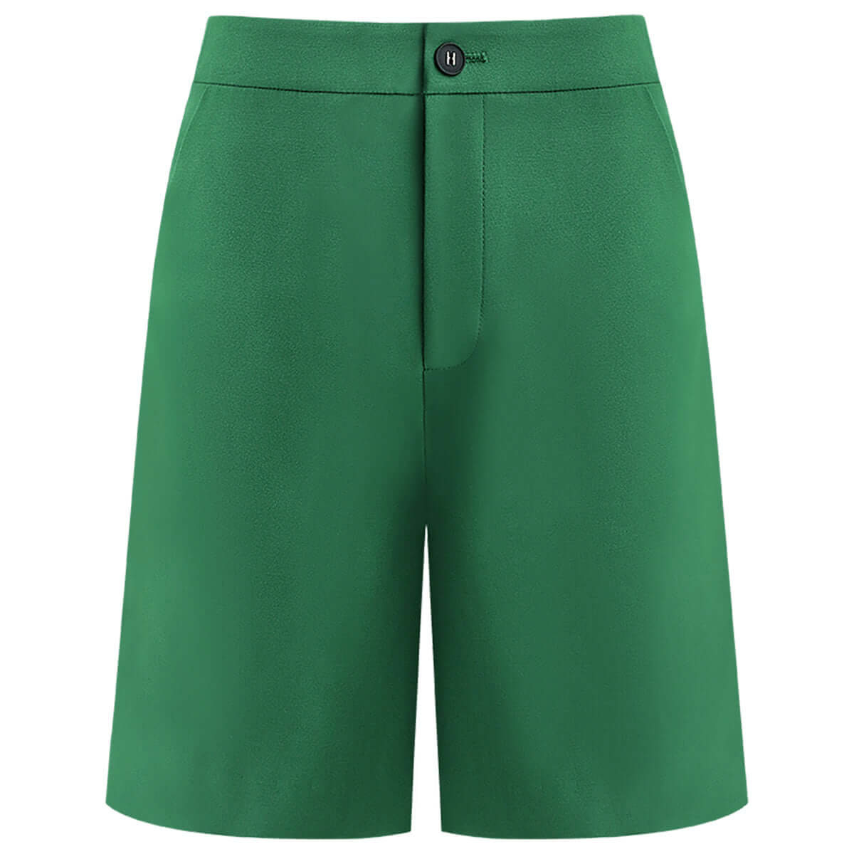 Illuminating Bermuda Green Shorts-3