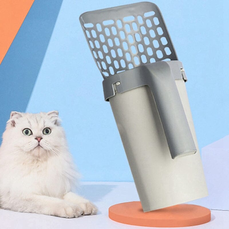 Kattsandsspade med Påse – Hygienisk & Smidig Rengöring