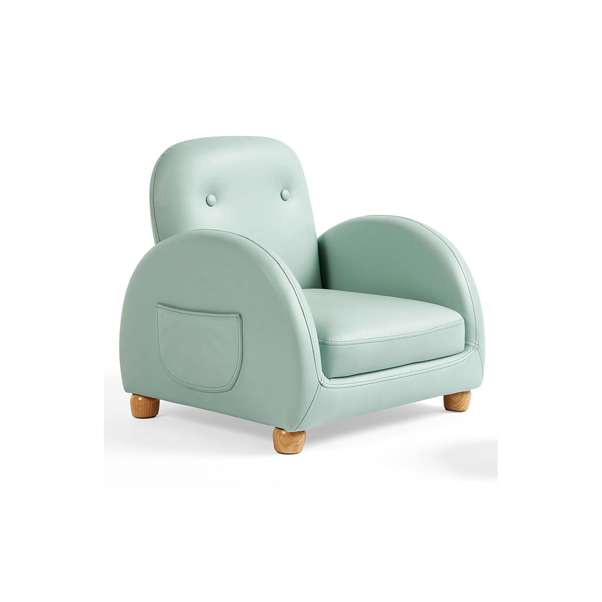 Lazy Cutie Kids Blue Recliner Chair-3