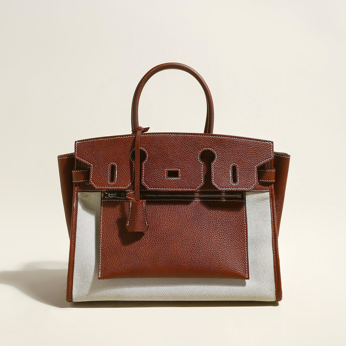 Lyon Leather Tote Bag-3