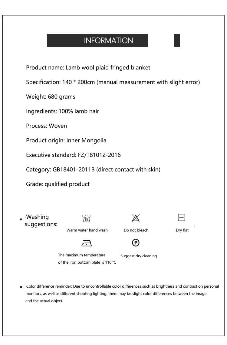 Lyxig Lammullsfilt med Fransar – Perfekt för Hem, Resor & Mysiga Stunder