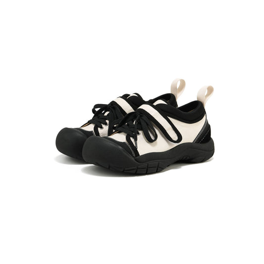 Magic Strap Apricot Sneakers-1