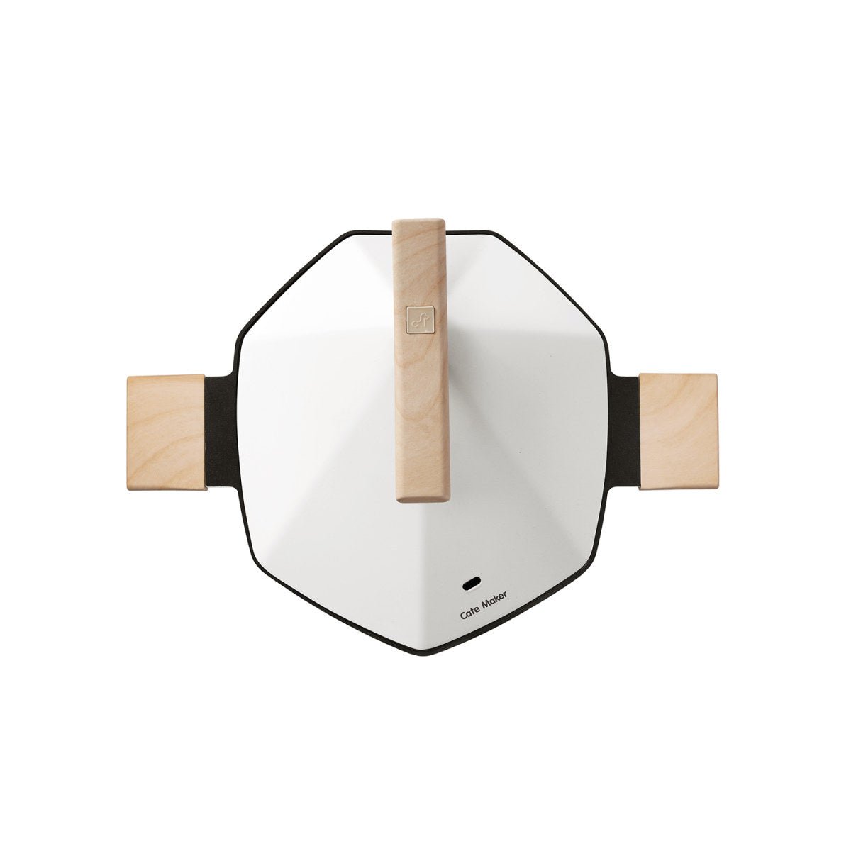 Maple Leaf 24cm White Non-stick Soup Pot - A Taste of Everyday Elegance-1