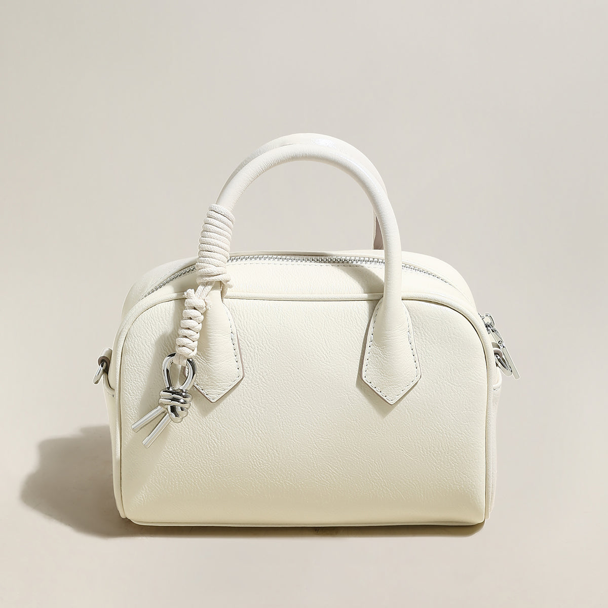 Meredith Leather Boston Top Handle Bag-5