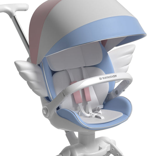 Mini Angel High-view Lightweight Foldable Pink Baby Stroller-1