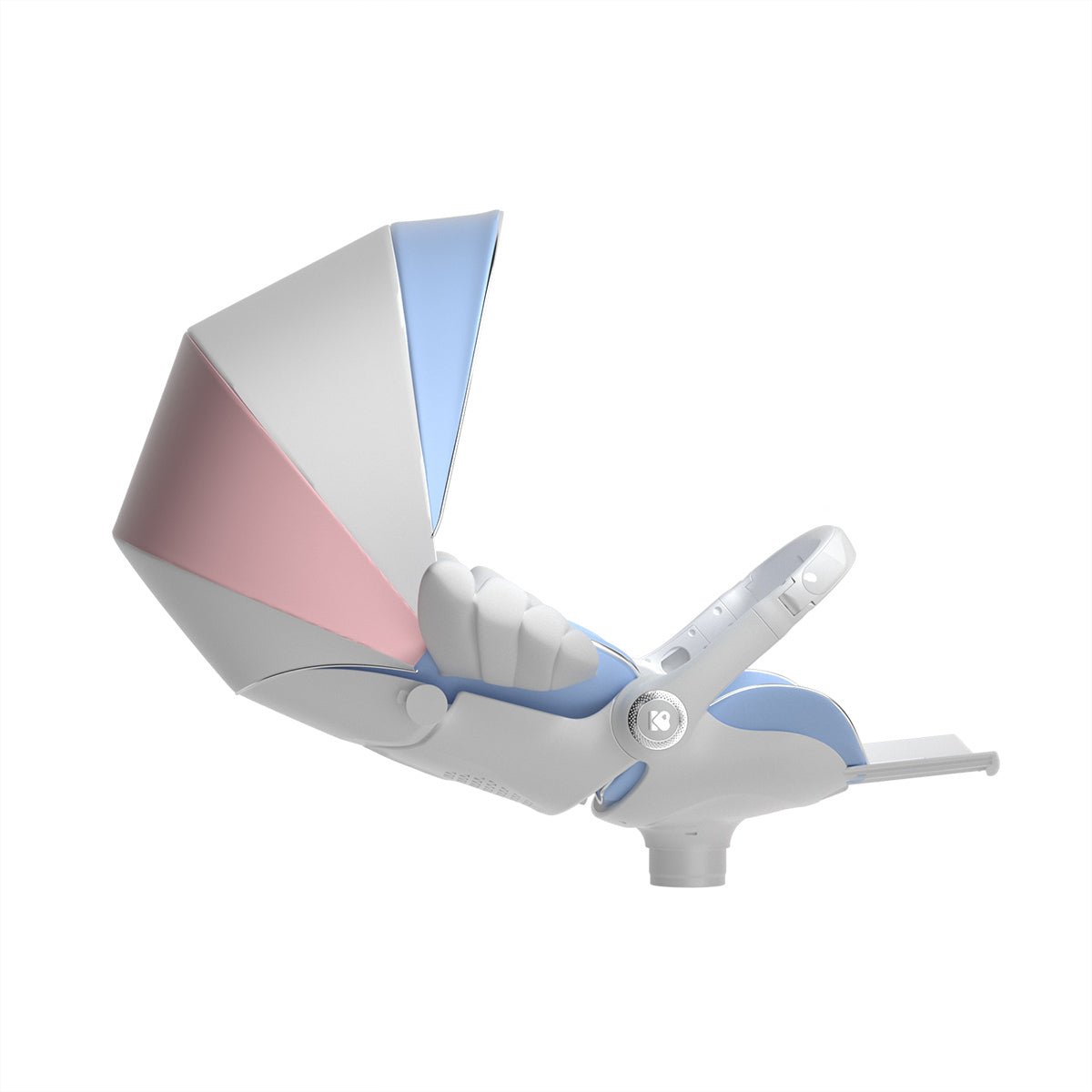 Mini Angel High-view Lightweight Foldable Pink Baby Stroller-2