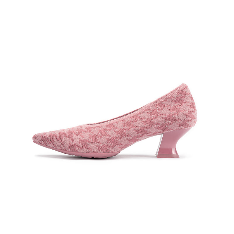 Modern Elegant Block Heel Pumps-6
