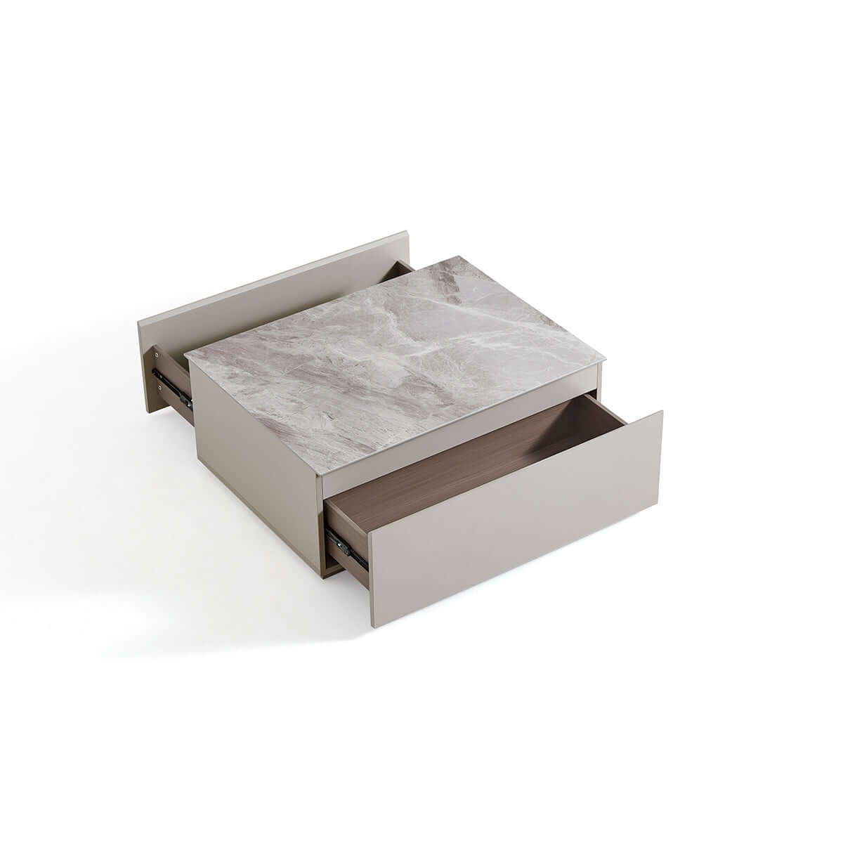 Modern Grey Coffee Table & Side Table Set-4